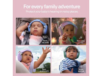 Protectores auriculares Alpine Muffy Baby para bebé, rosa Protectores auriculares Alpine Muffy Baby para bebé, rosa